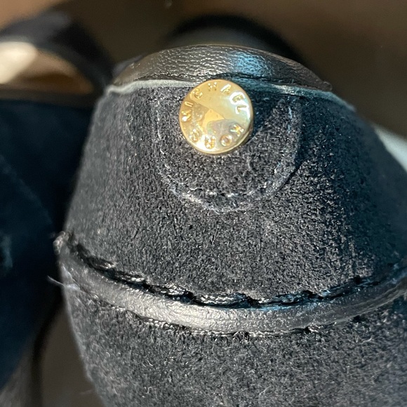 Michael Kors Suede Wedge Loafers - Picture 5 of 8